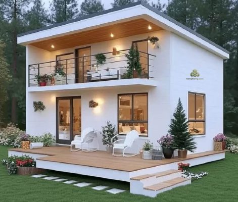 mẫu nhà lắp ghép đẹp