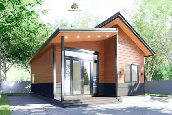 mẫu nhà lắp ghép đẹp