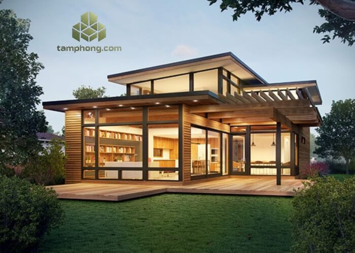 Ưu điểm nhà lắp ghép biệt thự nhà vườn