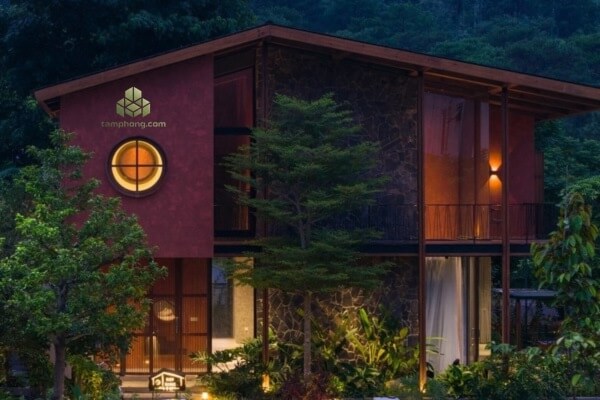 Nhà lắp ghép dân dụng kết hợp với phong cách cổ điển