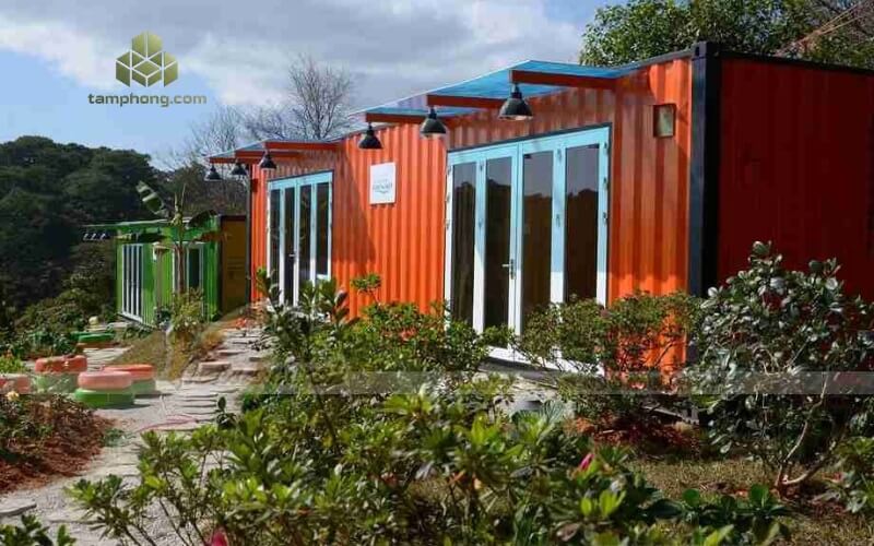 Nhà container lắp ghép Resort - nghỉ dưỡng