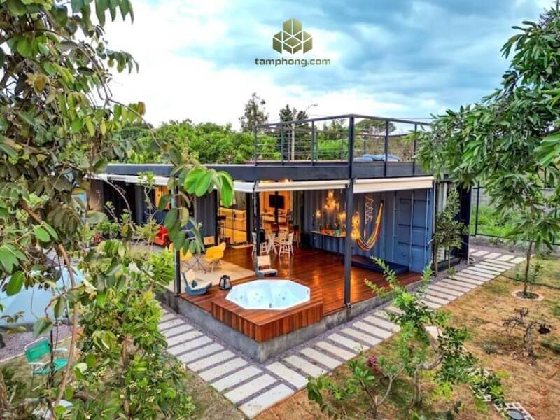 Nhà container lắp ghép Resort - nghỉ dưỡng