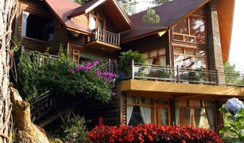 Nhà gỗ lắp ghép Resort - nghỉ dưỡng