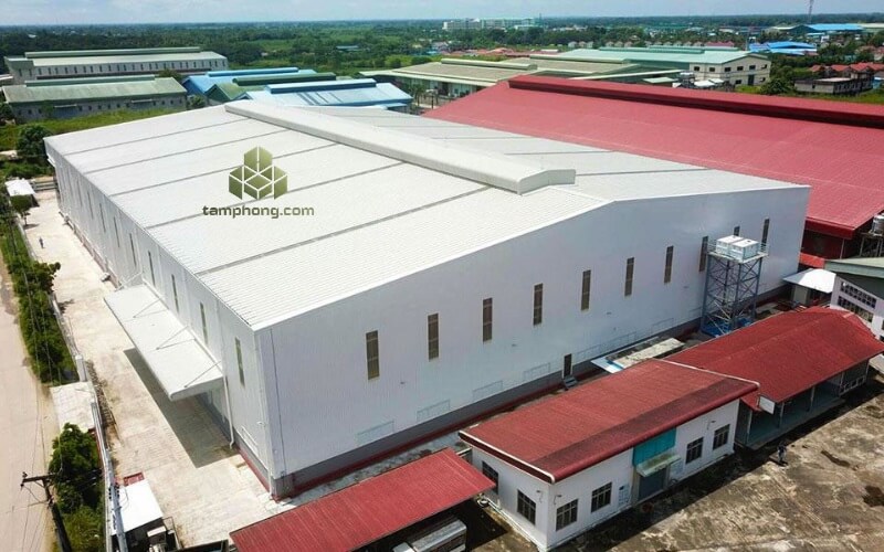 Ưu điểm của nhà xưởng lắp ghép