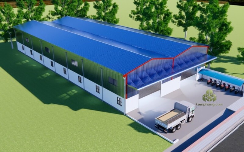 Lưu ý quá trình lắp ghép nhà xưởng công nghiệp