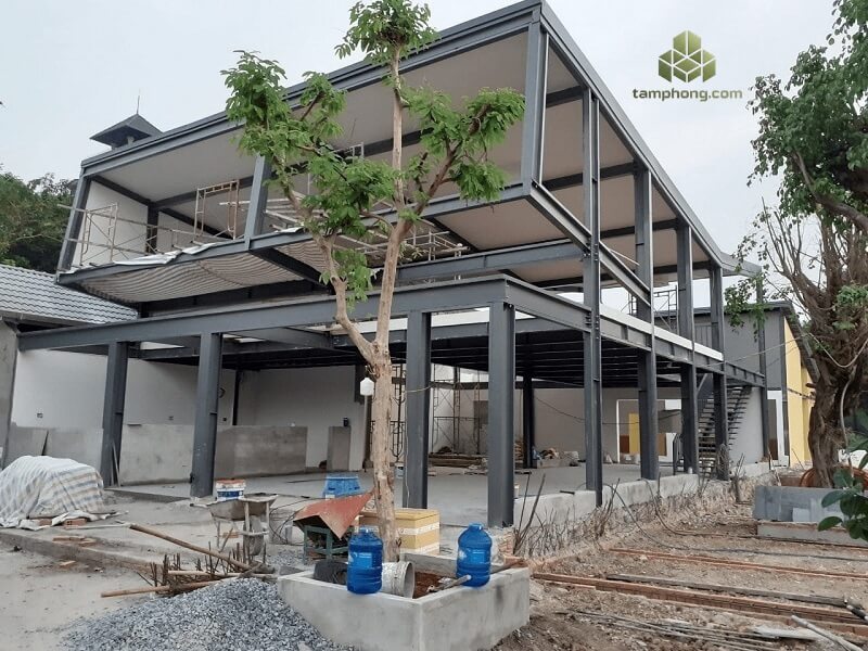 Tam Phong - Đơn vị thi công nhà xưởng lắp ghép uy tín chất lượng