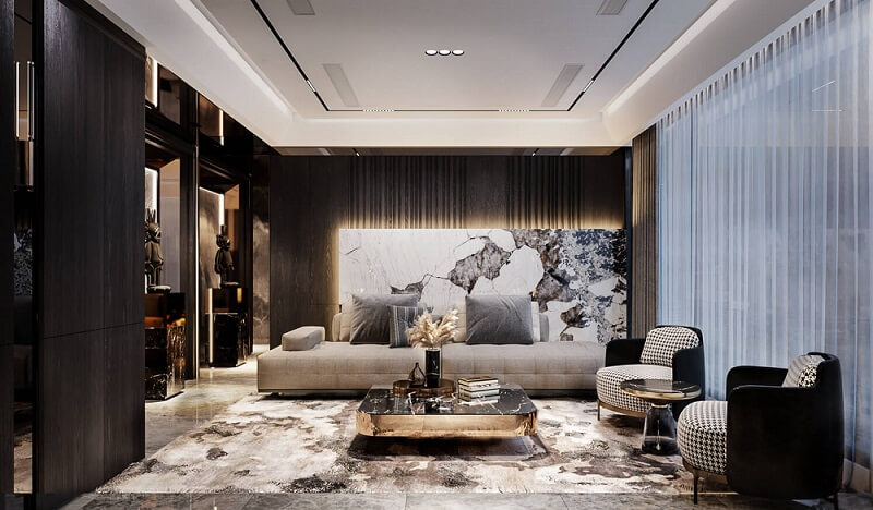 Phong cách thiết kế nội thất hiện đại Modern Style