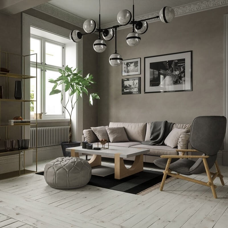 Phong cách thiết kế nội thất Bắc Âu - Scandinavian Style