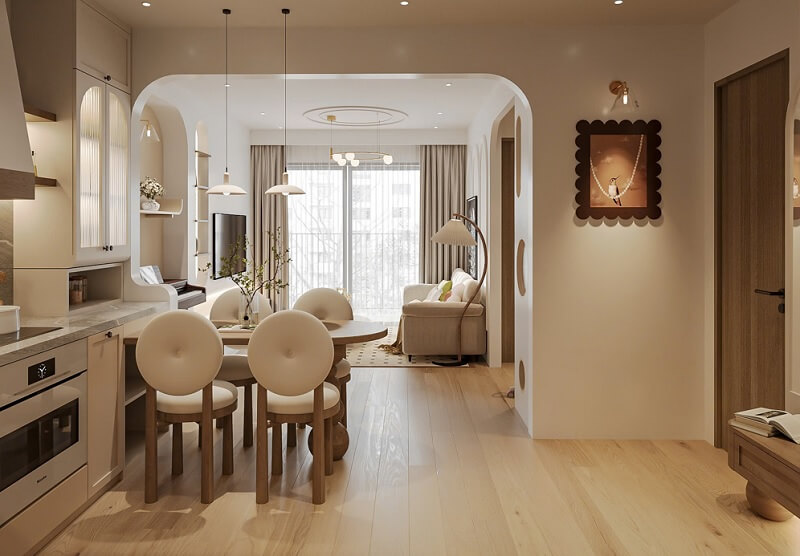 Thiết kế nội thất chung cư phong cách hiện đại