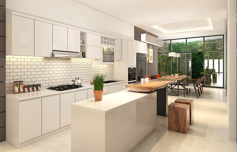 Mẫu thiết kế nội thất đẹp cho từng không gian nhà phố