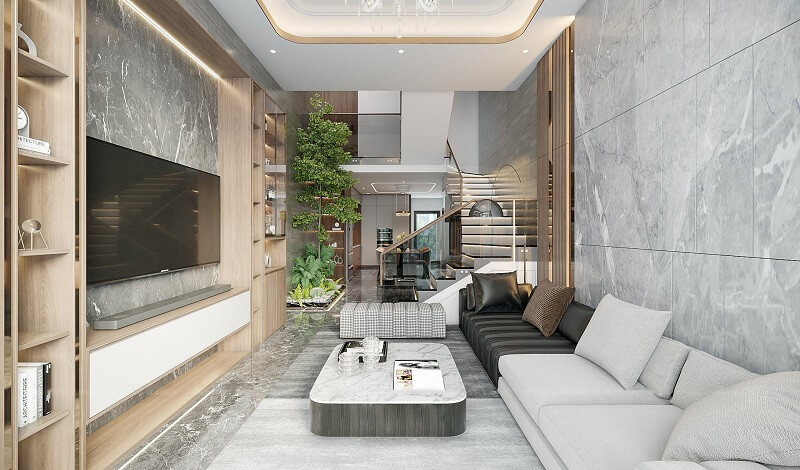Tiêu chí thiết kế nội thất nhà phố