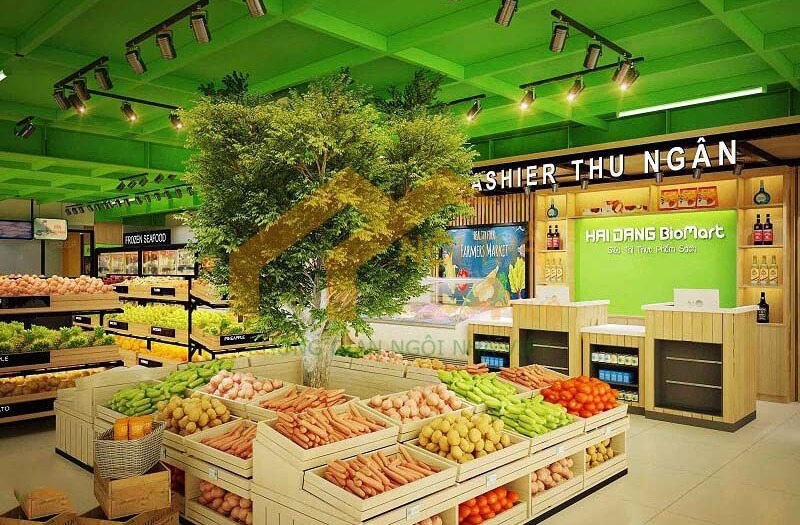 Mẫu thiết kế nội thất showroom thực phẩm